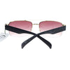 Mens Luxury Half Rim Rectangular Designer Fashion Sunglasses