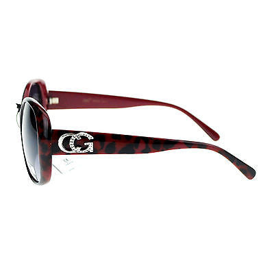 CG Eyewear Oversize Womens Plastic Round Butterfly Designer Sunglasses