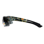 SA106 Mens Hunters Baseball Half Rim Camouflage Print Camo Sunglasses