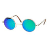 Retro Extra Small Snug Fit Round Circle Color Lens 70s Groovy Hippie Sunglasses