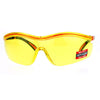 SA106 Yellow HD Lens Adjustable Arm UV Protection Rimless Warp Safety Glasses