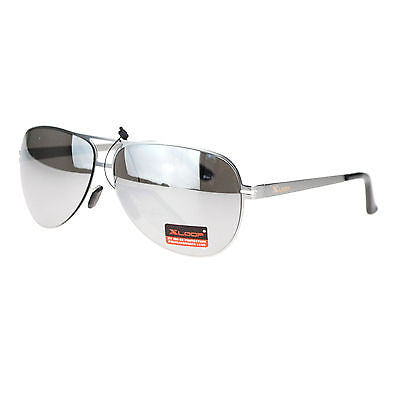 X Loop Luxury Sports Flexible Metal Color Mirror Lens Aviator Mens Sunglasses