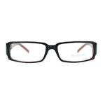 SA106 Flor de Lis Womens Narrow Rectangular Clear Lens Eye Glasses