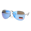 X Loop Luxury Sports Flexible Metal Color Mirror Lens Aviator Mens Sunglasses