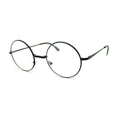 Iconic Hippie Musician Celebrity Perfect Circle Lens Eye Glasses