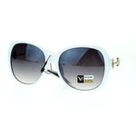 VG Eyewear Womens Bling Metal Buckle Hinge Large Butterfly Diva Sunglasses