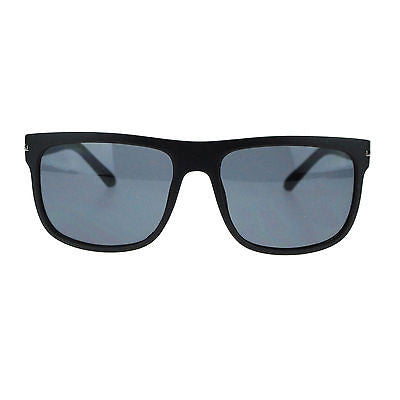 Mens Luxury Fashion Mobster Scret Agent Rectangular Shade Plastic Sunglasses