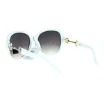 VG Eyewear Womens Bling Metal Buckle Hinge Large Butterfly Diva Sunglasses