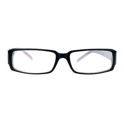 SA106 Flor de Lis Womens Narrow Rectangular Clear Lens Eye Glasses