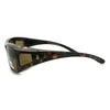 Mens Camouflage Rectangular Fit Over Polarized Anti Glare Sunglasses