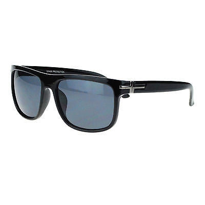 Mens Luxury Fashion Mobster Scret Agent Rectangular Shade Plastic Sunglasses