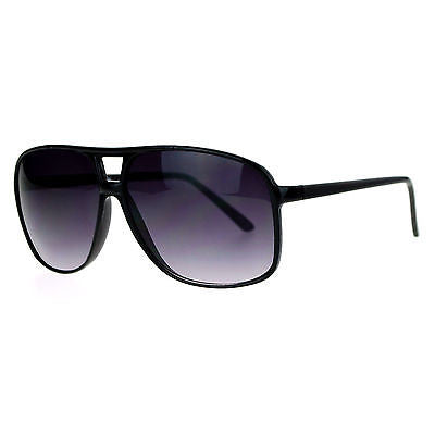 SA106 Oversize Large Thin Plastic Racer Mens Sport Aviator Sunglasses