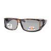 Mens Camouflage Rectangular Fit Over Polarized Anti Glare Sunglasses