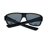 Mens Oversized Rectangular Anti Glare Polarized Sporty Plastic Biker Sunglasses