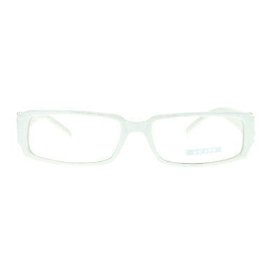 SA106 Flor de Lis Womens Narrow Rectangular Clear Lens Eye Glasses