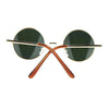 Retro Extra Small Snug Fit Round Circle Color Lens 70s Groovy Hippie Sunglasses