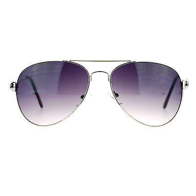 SA106 Cute Womens Metal Ribbon Jewel Hinge Designer Fashion Aviator Sunglasses