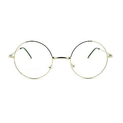 Iconic Hippie Musician Celebrity Perfect Circle Lens Eye Glasses