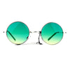 SA106 Retro Groovy Color Gradient Lens Circle Lens Round Hippie 70s Sunglasses