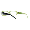 SA106 Flor de Lis Womens Narrow Rectangular Clear Lens Eye Glasses