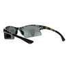 SA106 Mens Hunters Baseball Half Rim Camouflage Print Camo Sunglasses