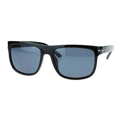 Mens Luxury Fashion Mobster Scret Agent Rectangular Shade Plastic Sunglasses