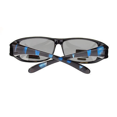 Mens Camouflage Rectangular Fit Over Polarized Anti Glare Sunglasses