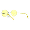 SA106 Retro Groovy Color Gradient Lens Circle Lens Round Hippie 70s Sunglasses