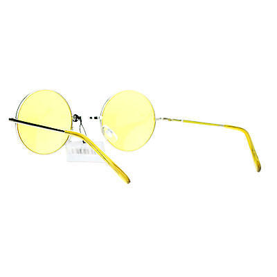 SA106 Retro Groovy Color Gradient Lens Circle Lens Round Hippie 70s Sunglasses