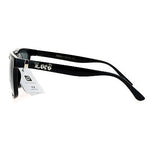 Locs Mens Hardcore Gangster Plastic Oversize Thin Plastic Horn Rim Sunglasses