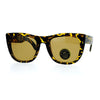 SA106 Vintage Style Glass Lens Rectangular High Point Plastic Sunglasses