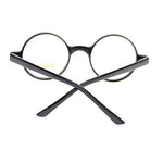 Unisex Retro Circle Lens Plastic Frame Round Clear Lens Eye Glasses New
