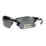 SA106 Mens Hunters Baseball Half Rim Camouflage Print Camo Sunglasses