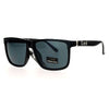 Locs Mens Hardcore Gangster Plastic Oversize Thin Plastic Horn Rim Sunglasses