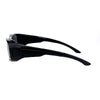 Antiglare Polarized Lens Rectangular 64mm Fitover Sunglasses