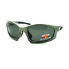 Polarized Mens Futuristic Aerodynamic Warp Sport Running Track Light Sunglasses