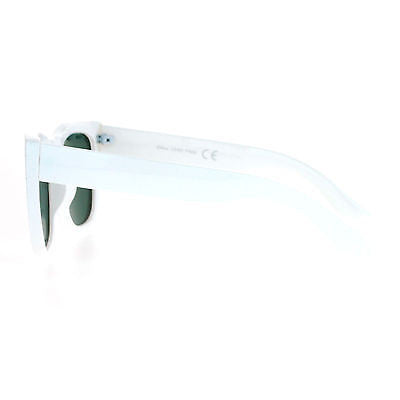SA106 Vintage Style Glass Lens Rectangular High Point Plastic Sunglasses