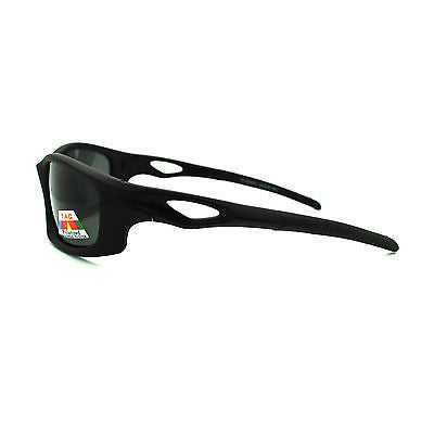 Polarized Mens Futuristic Aerodynamic Warp Sport Running Track Light Sunglasses