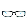 SA106 Flor de Lis Womens Narrow Rectangular Clear Lens Eye Glasses