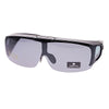 Barricade Large Oversize Mens Polarized Flip Up Fitover Wear Over Sunglasses