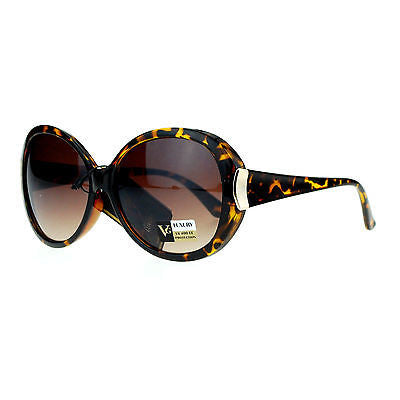 VG Eyewear Diva Womens Round Oversize Butterfly Thick Plastic Sunglasses