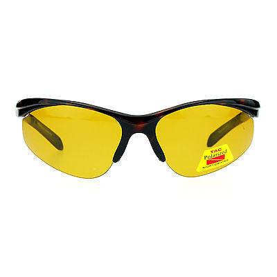 MEN'S SPORTS HALF RIM SUNGLASSES