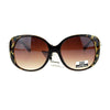 CG Eyewear Oversize Womens Plastic Round Butterfly Designer Sunglasses