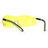 SA106 Yellow HD Lens Adjustable Arm UV Protection Rimless Warp Safety Glasses