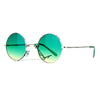 SA106 Retro Groovy Color Gradient Lens Circle Lens Round Hippie 70s Sunglasses