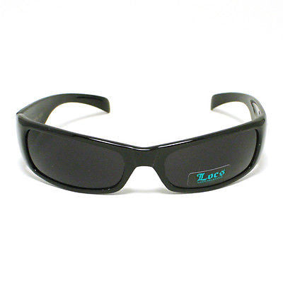 New LOCS Sunglasses Gangster Cholo Mens Shades Dark BLACK