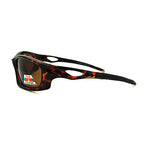 Polarized Mens Futuristic Aerodynamic Warp Sport Running Track Light Sunglasses