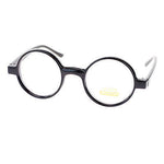 Unisex Retro Circle Lens Plastic Frame Round Clear Lens Eye Glasses New