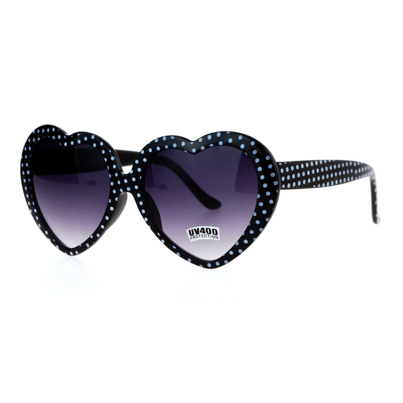 Plastic sales heart sunglasses
