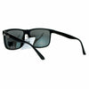 Locs Mens Hardcore Gangster Plastic Oversize Thin Plastic Horn Rim Sunglasses